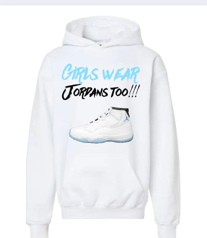 Legend Blue 11s GWJT Hoodie