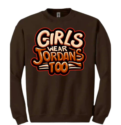 Tan and Brown GWJT Sweatshirt
