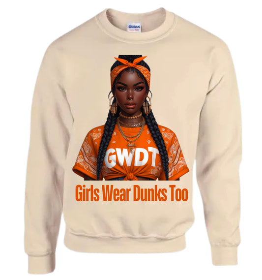 Orange Paisley GWDT Sweatshirt
