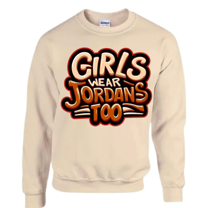Tan and Brown GWJT Sweatshirt