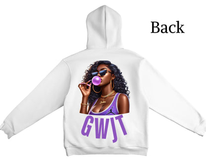 Purple Bubble Gum GWJT Hoodie