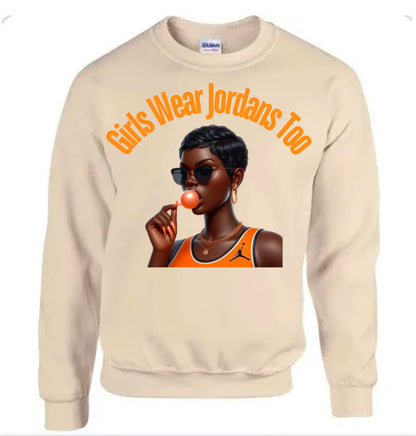 Orange Bubble Gum GWJT Sweatshirt 2