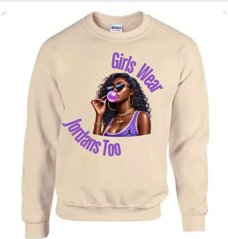 Purple Bubble Gum GWJT Sweatshirt 2