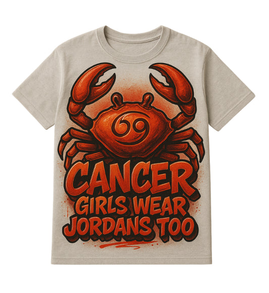 Cancer Zodiac Drip Tee