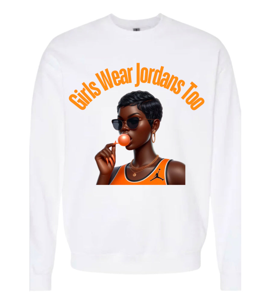 Orange Bubble Gum GWJT Sweatshirt 2