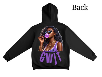 Purple Bubble Gum GWJT Hoodie