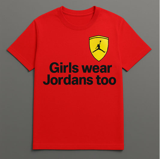 Red Fast Lane Drip Tee