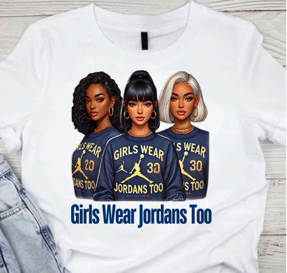 All Blue and Gold GWJT girls
Tshirt