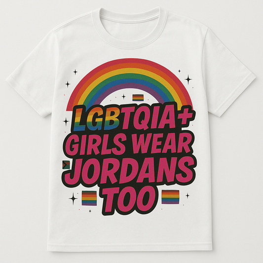 Proud Kicks & Rainbow Drip Tee