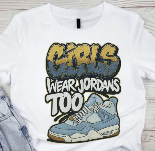 Street Denim Drip Tee