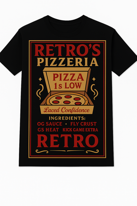 Retro’s Pizzeria 1 Low Tee