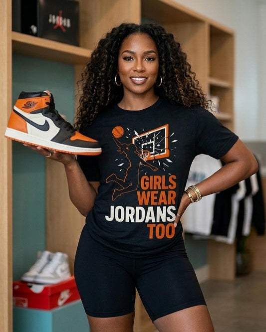 Black Slam & Serve Tee