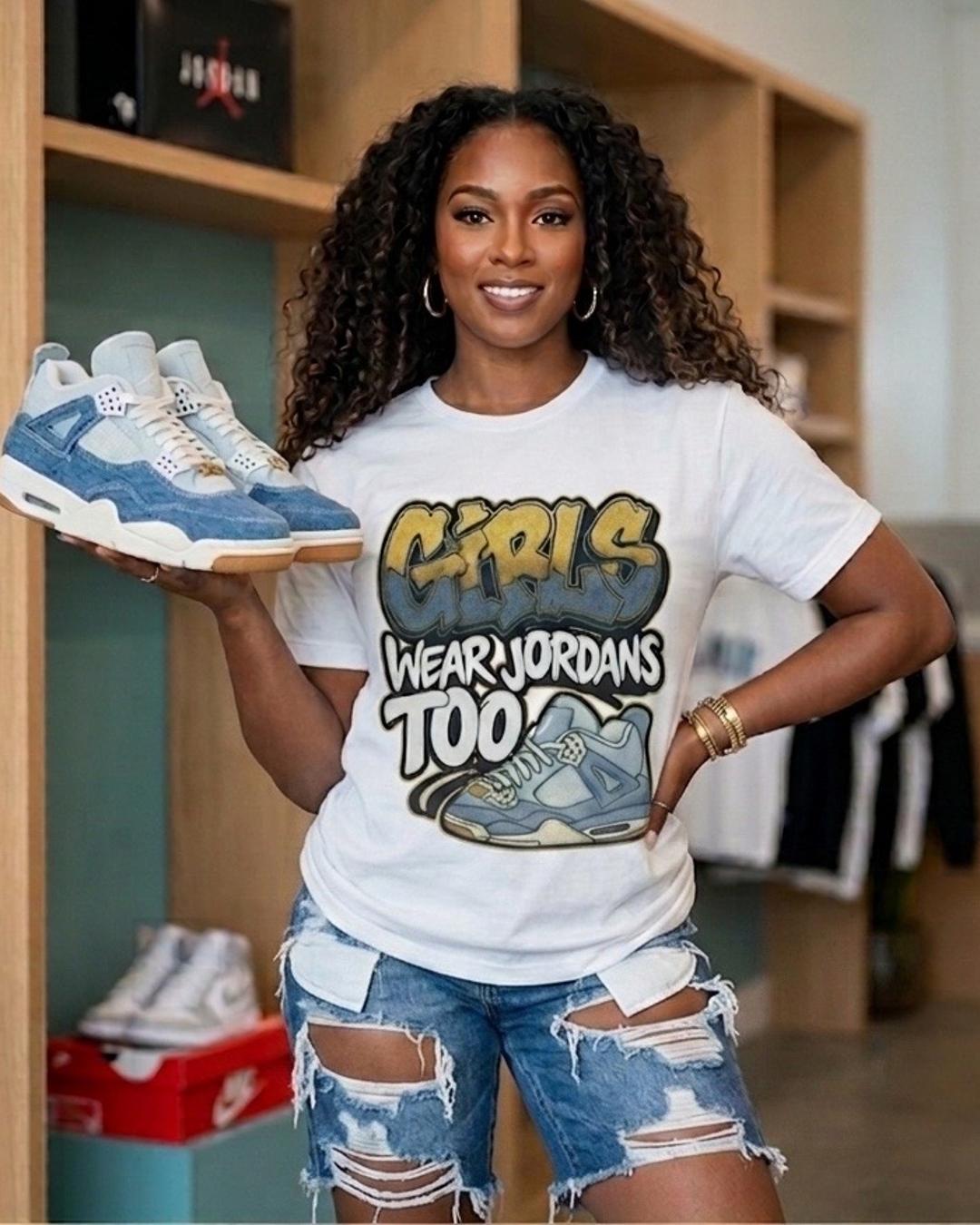 Street Denim Drip Tee