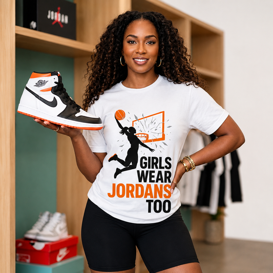 White Slam & Serve Tee
