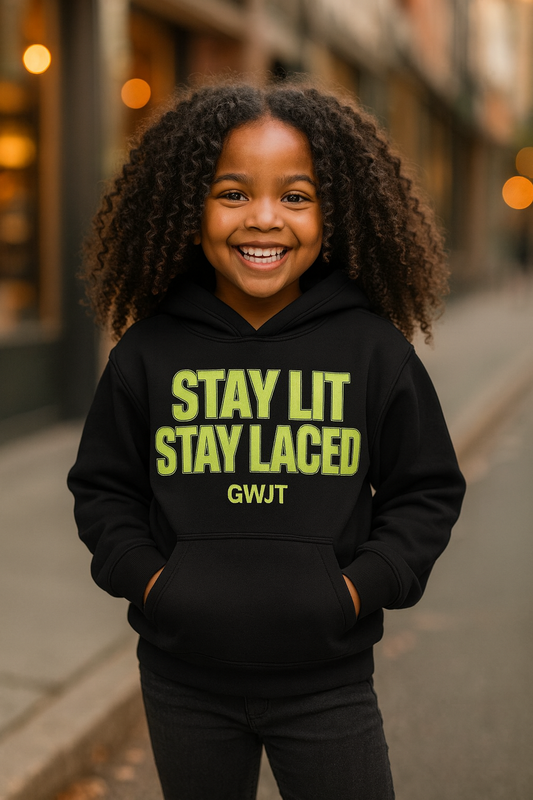 Stay Lit, Stay Laced Hoodie