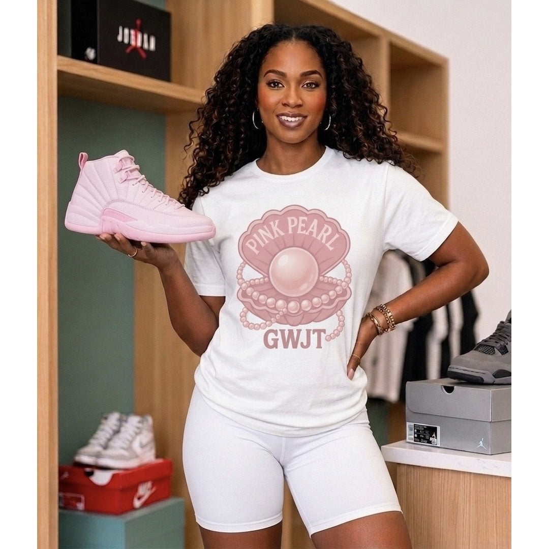Soft Luxury Pink Pearl Tee