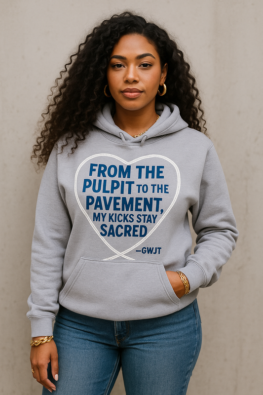 Sacred Soles — Laced in Grace Hoodie