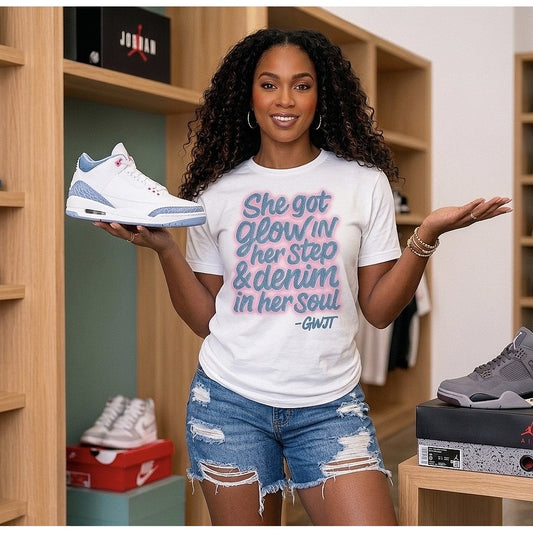 Glow & Denim Soul Tee