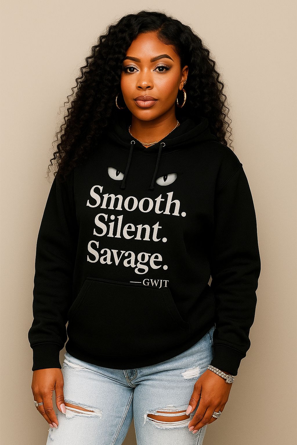 Smooth. Silent. Savage. Hoodie