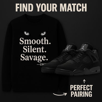 Smooth. Silent. Savage. Hoodie