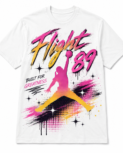Flight 89 Comic Energy Tee