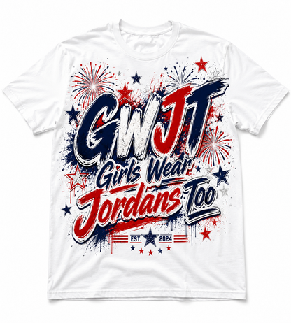 Star Spangled Sneaker Babe Tee