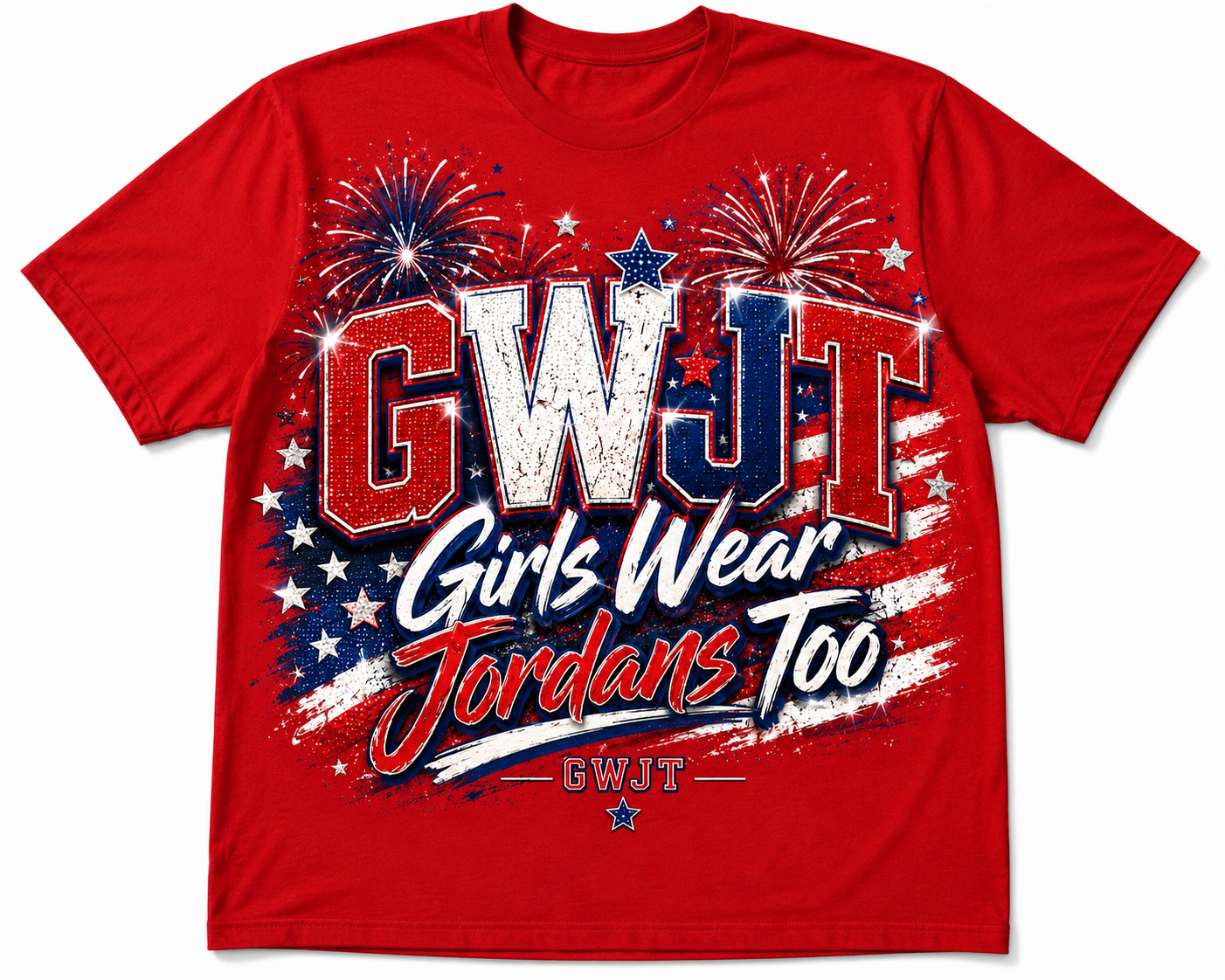 Star Spangled Sneaker Babe Tee