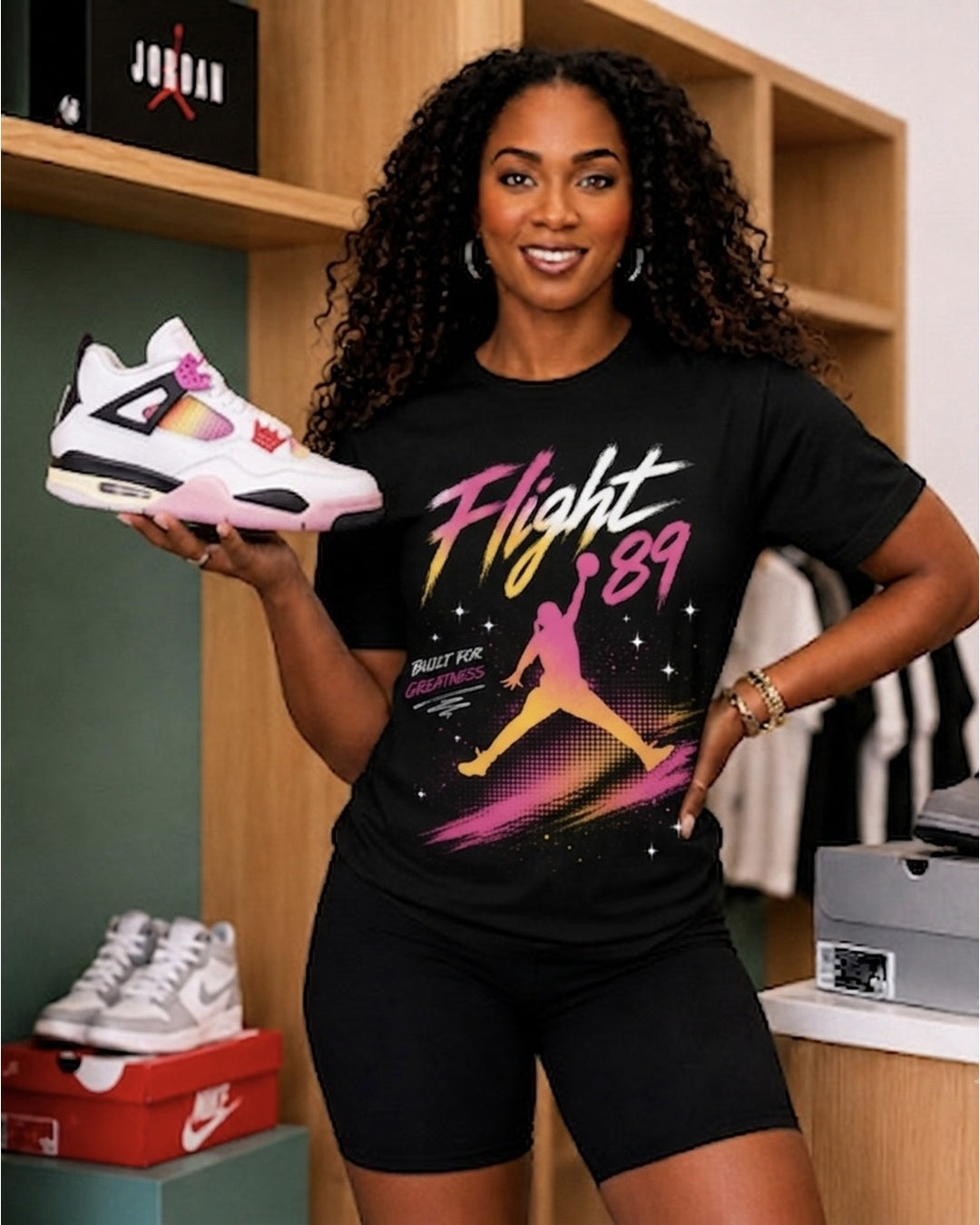 Flight 89 Comic Energy Tee