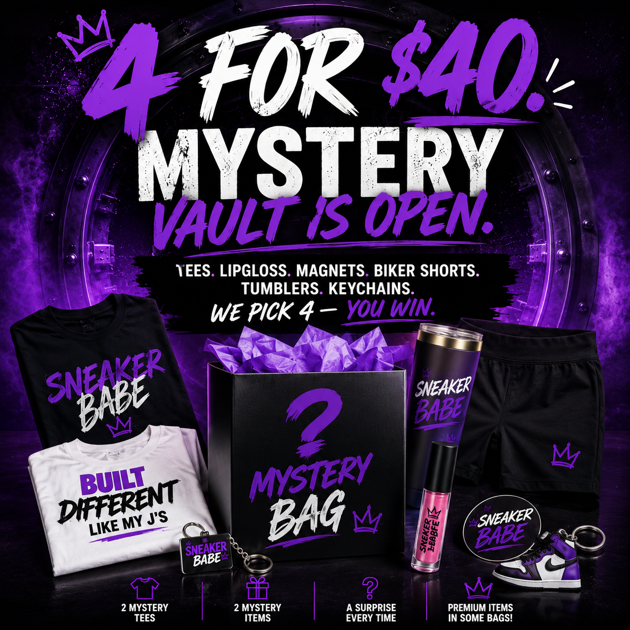 4 for $40 Mystery Bag