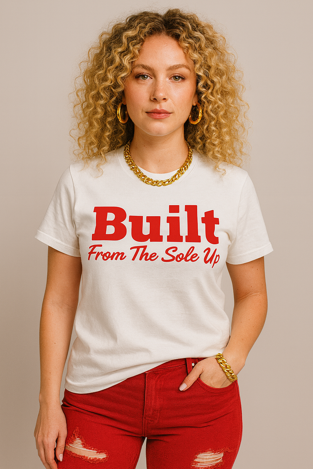 The OG “Built From The Sole Up” Tee