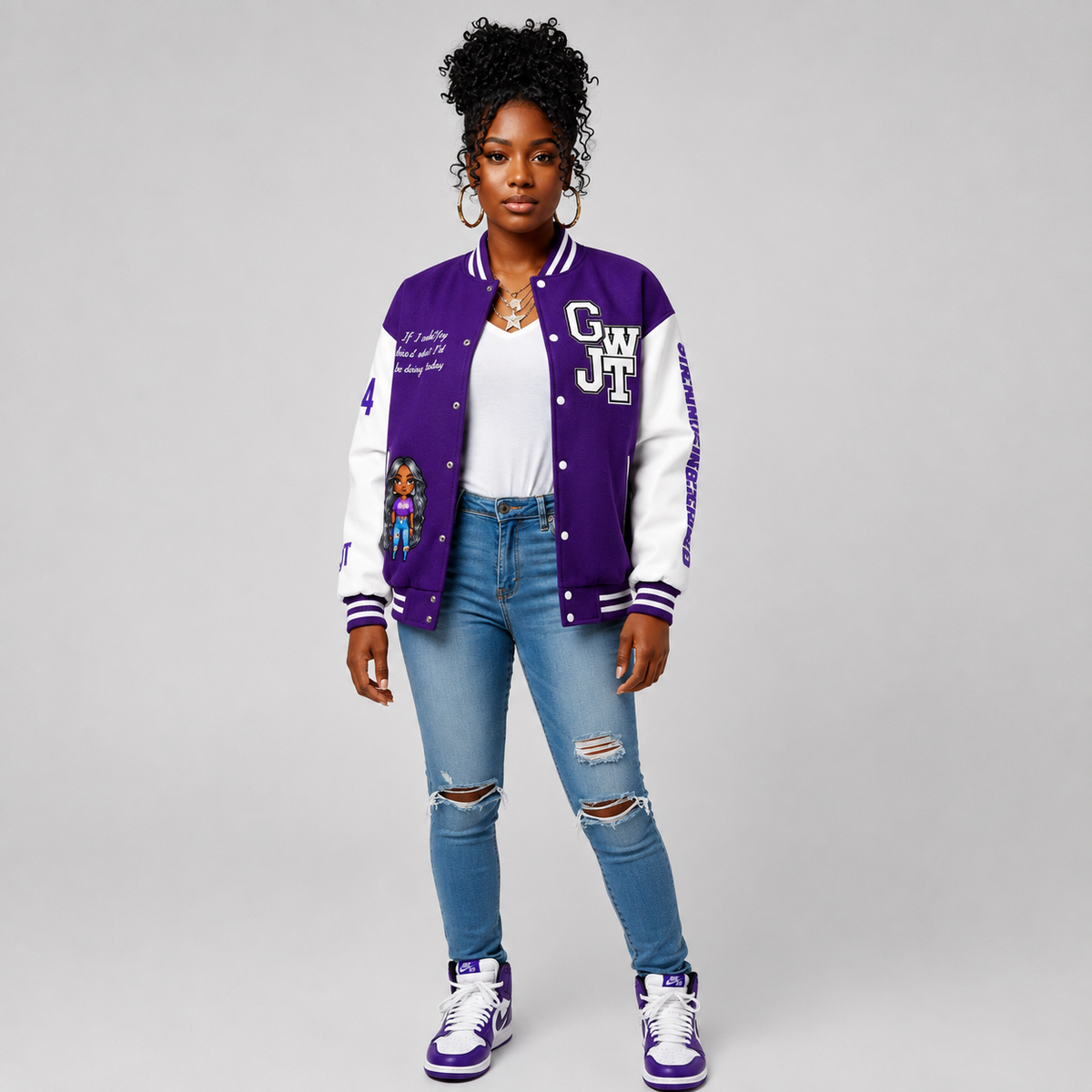 PRE ORDER- Sneakerhead Royalty Varsity Jacket