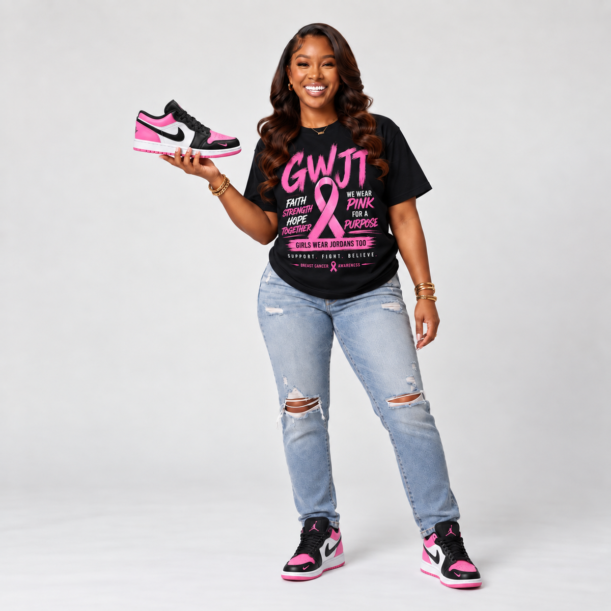 Pink With Purpose Tee