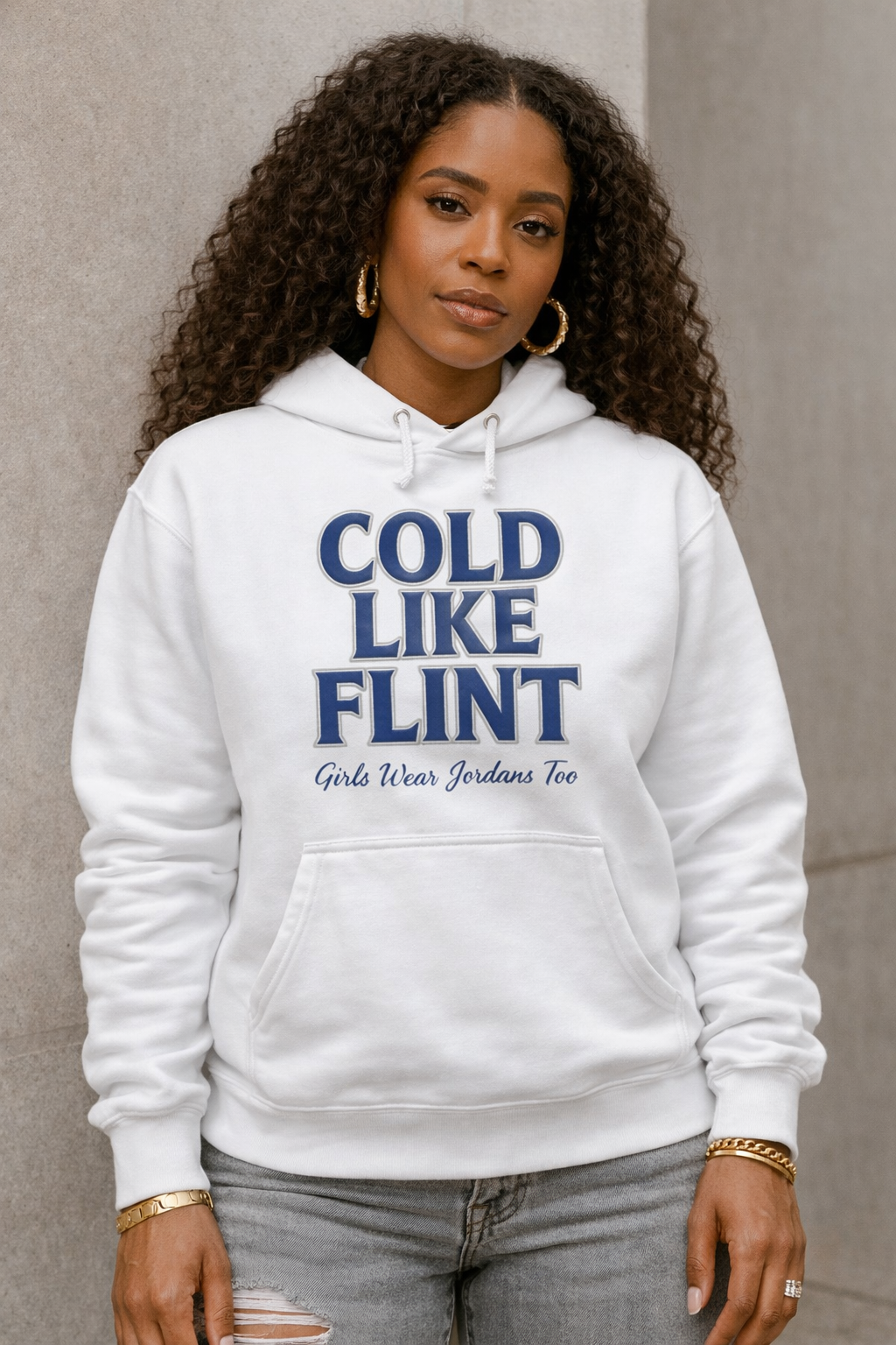 Cold Like Flint Hoodie – Flint Grey 9 Edition