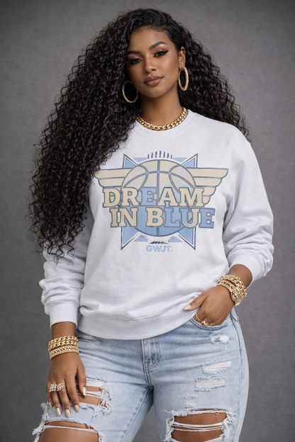 Dream in Blue Sweatshirt – Psychic Blue 1 Edition