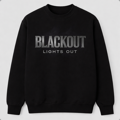 Blackout Sweatshirt – Retro 6 Low “Blackout” Edition