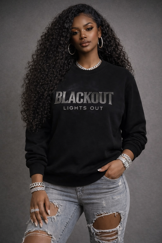Blackout Sweatshirt – Retro 6 Low “Blackout” Edition